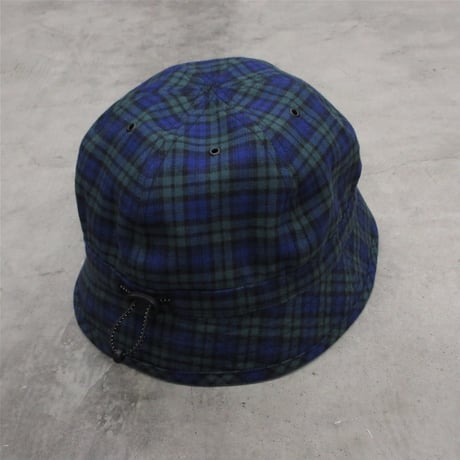 tone / TIED HAT / NAVY CHECK