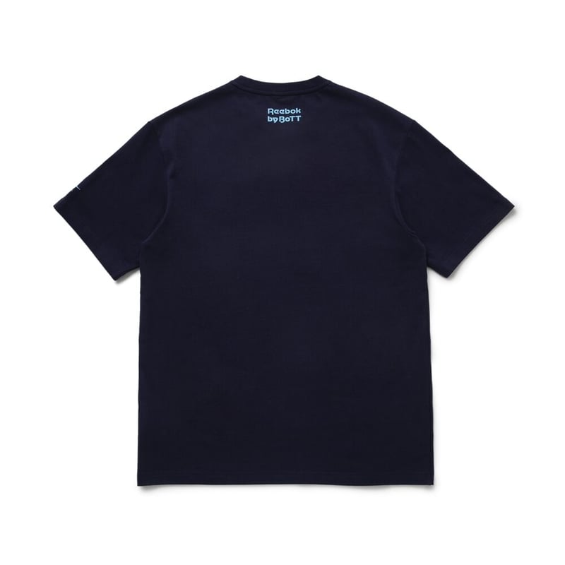 bott ボット logo tee 新品 未使用 BLACK L Bott logo tee Navy
