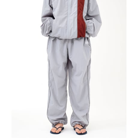 SOL soonerorlater / NYLON TRACK PANTS / LIGHT BLUE