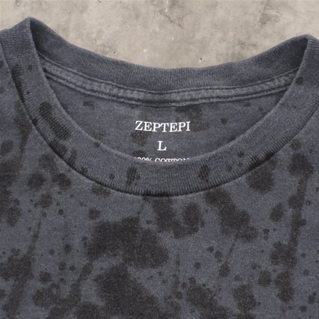 ZEPTEPI & Co. / SS TEE / RAINDROPS / GRAY