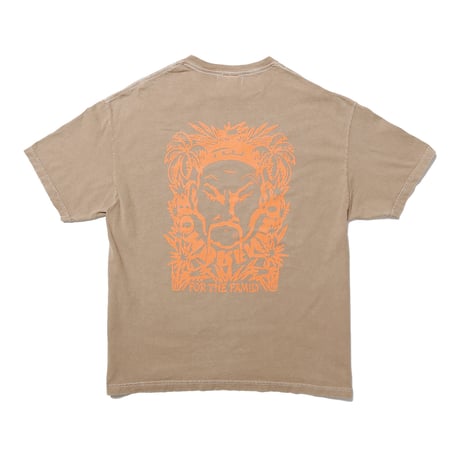 HOMBRE NINO / OVERDYE S/S PRINT TEE / BEIGE