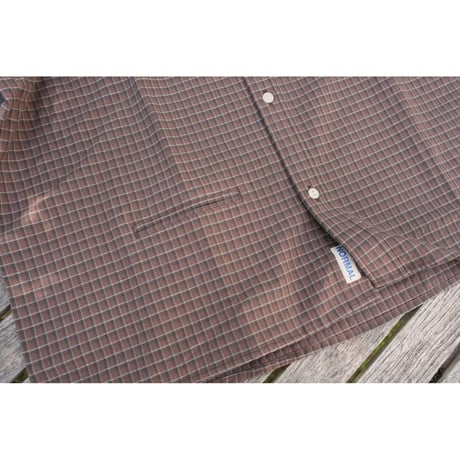 NOROLL / NORMAL PANAMA S/S SHIRT / PANAMA CHECK