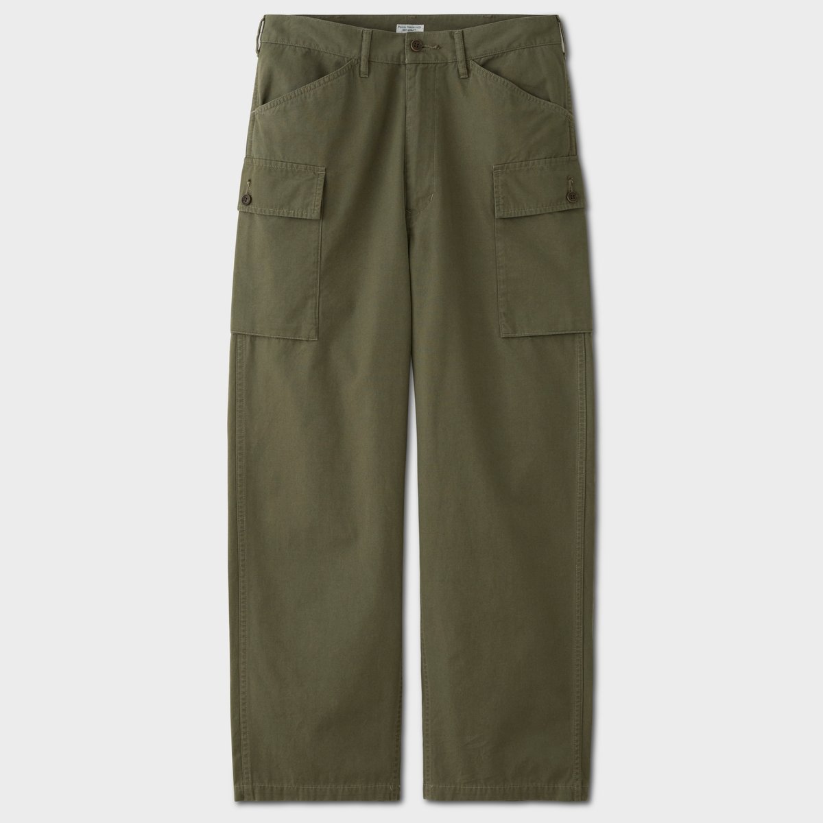 PHIGVEL MAKERS & Co. / POPLIN CLOTH CARGO TROUS