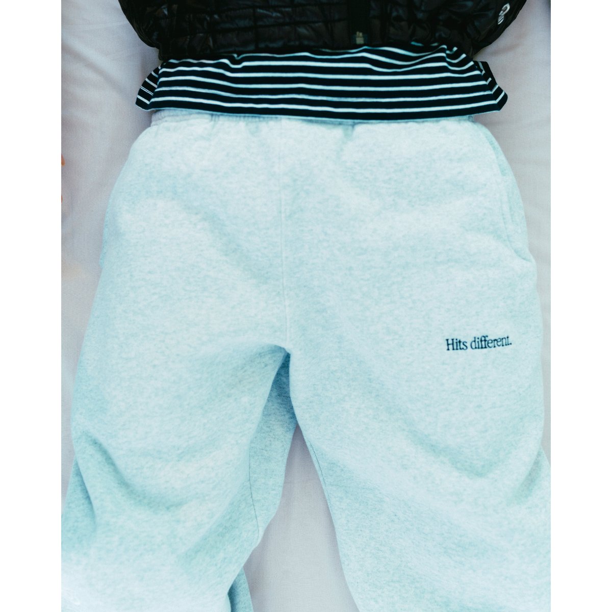 SOL soonerorlater / APPLE SWEAT PANTS / ASH | S