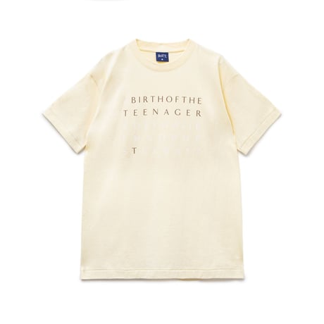 BoTT / ALPHABET TEE / PUTTY