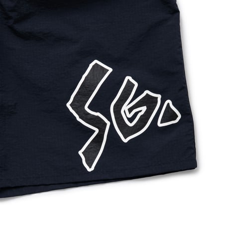 SPECIAL GUEST K.K. / SG LOGO SWIM SHORTS / BLACK
