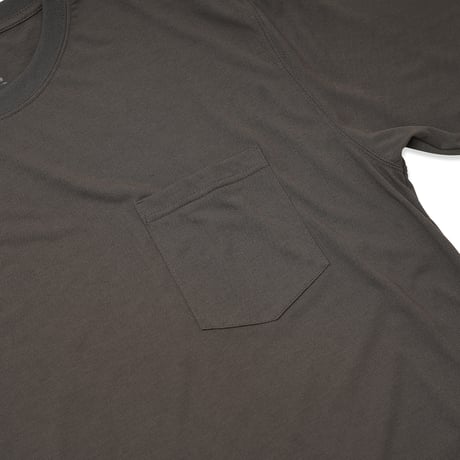 GARBAGE / POCKET TEE (BIG PEACE) / C.GREY (BLACK PRINT)