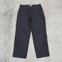 NOROLL / THICK WALK PANTS / BLACK DENIM | Sopho