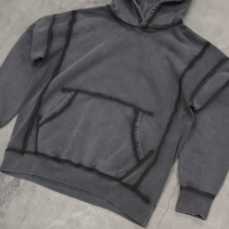 ZEPTEPI & Co. / HOODED SWEAT / THE / SEAMLINE / BLACK