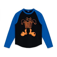 BoTT / BIG BOOTS RAGLAN L/S TEE / BLACK
