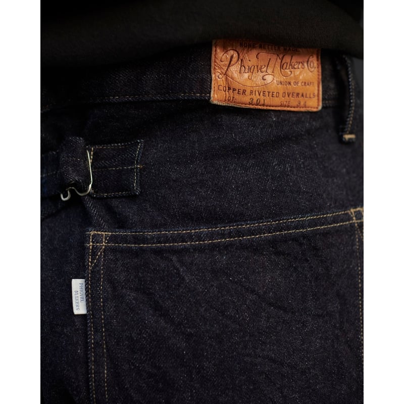 PHIGVEL MAKERS & CO. ブラックチノパン PHIGVEL（フィグベル）｜OFFICER TROUSERS REGULAR オフィサーズ