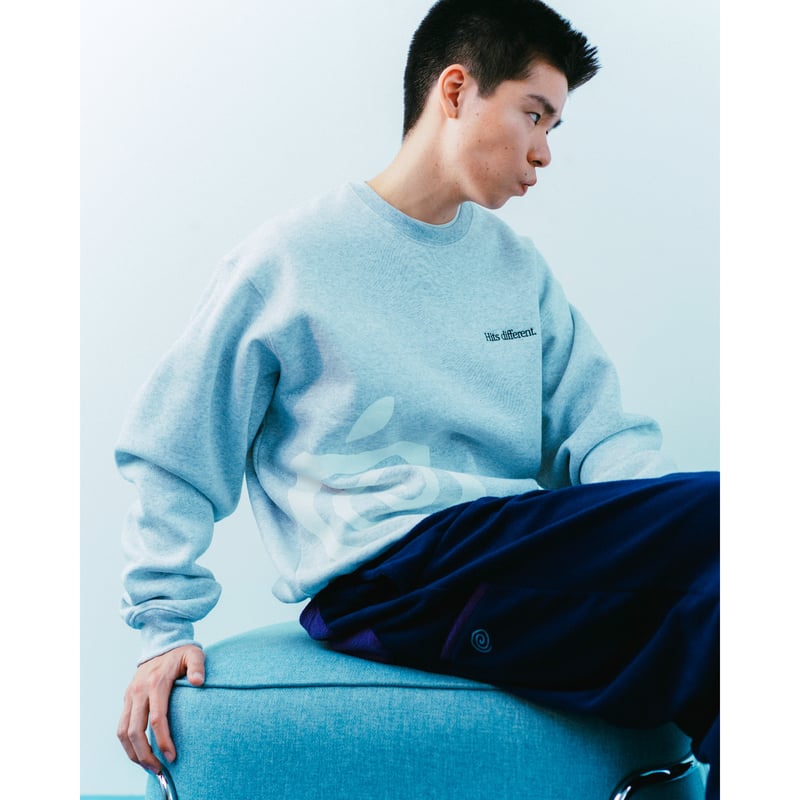 SOL soonerorlater / APPLE SWEATSHIRTS / ASH | S