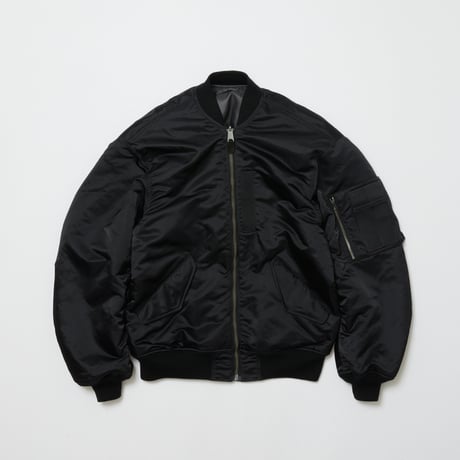 BAL / x SPIEWAK DOUBEL ZIP BOMBER JACKET / BLACK