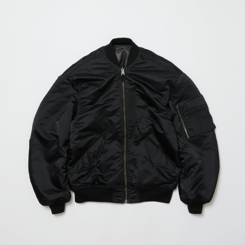 BAL×SPIEWAK DOUBLE ZIP BOMBER JACKET BAL / x SPIEWAK DOUBEL ZIP BOMBER JACKET / BLAC