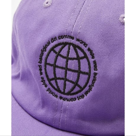BAL / WORLD COTTON 6-PANEL HAT / CHACOAL