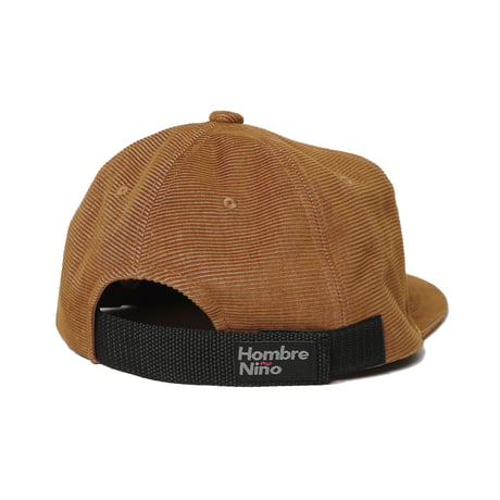 HOMBRE NINO / CORDUROY 5 PANEL CAP / CAMEL