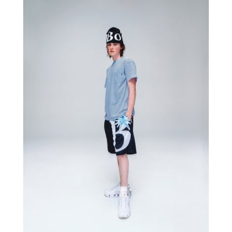 BoTT / B LOGO MESH SHORT / MOSS