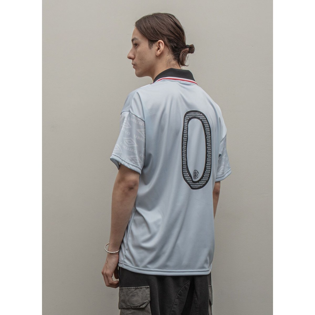 BAL / x UMBRO SOCCER JERSEY / GRAY