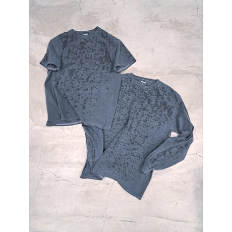 ZEPTEPI & Co. / SS TEE / RAINDROPS / GRAY