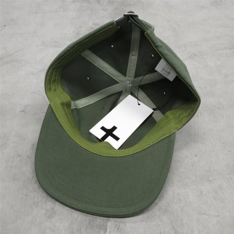 tone / BASIC 6 PANEL CAP / OLIVE