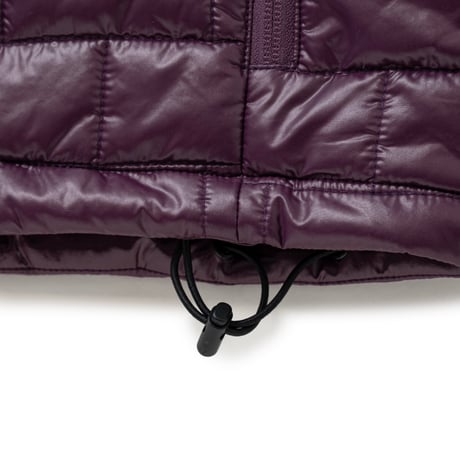SOL soonerorlater / BRICK PUFFER JACKET / PURPLE