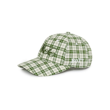BoTT / 2Y PLAID 6-PANEL CAP / GREEN