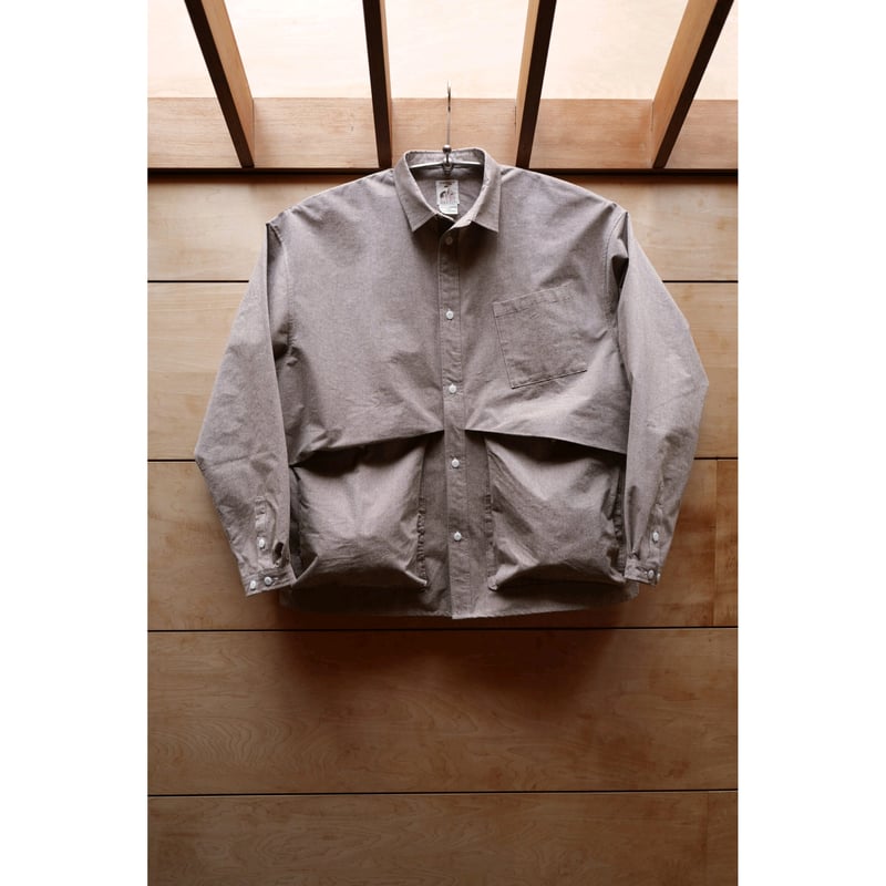 NOROLL / HWR WOOL WEATHER SHIRT / BEIGE | Sopho