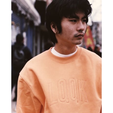 LQQK STUDIO / PINTUCK CREWNECK / BLACK