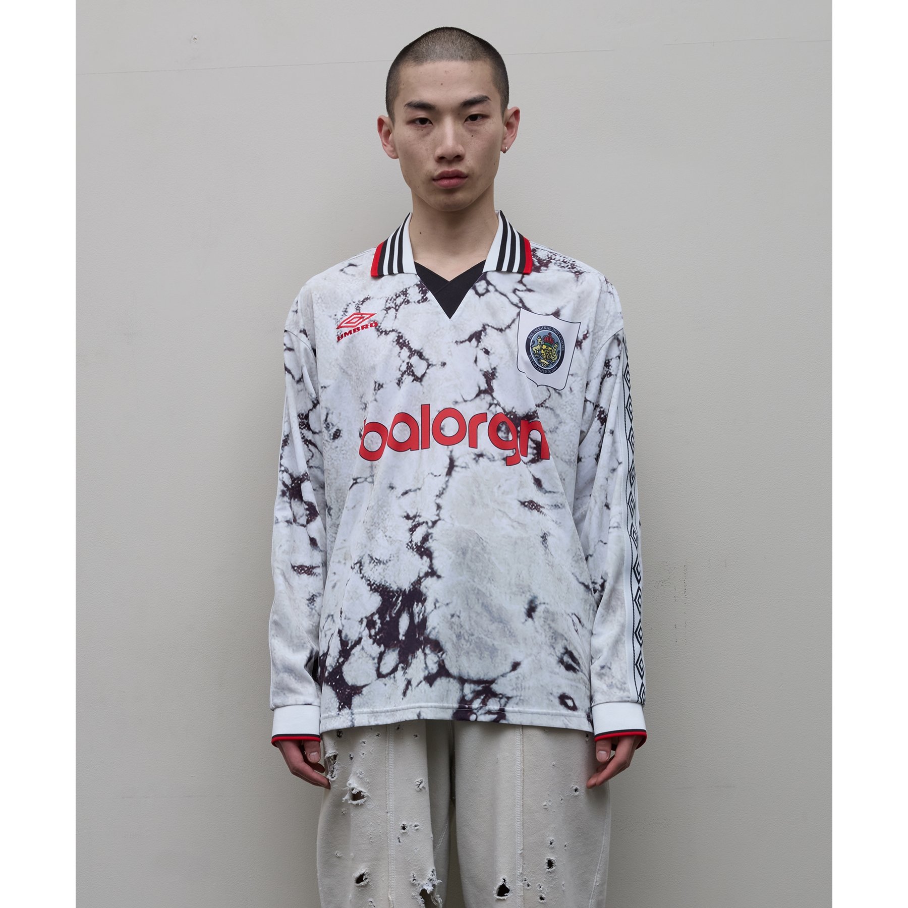 BAL / x UMBRO LS SOCCER JERSEY / WHITE | Sophomore