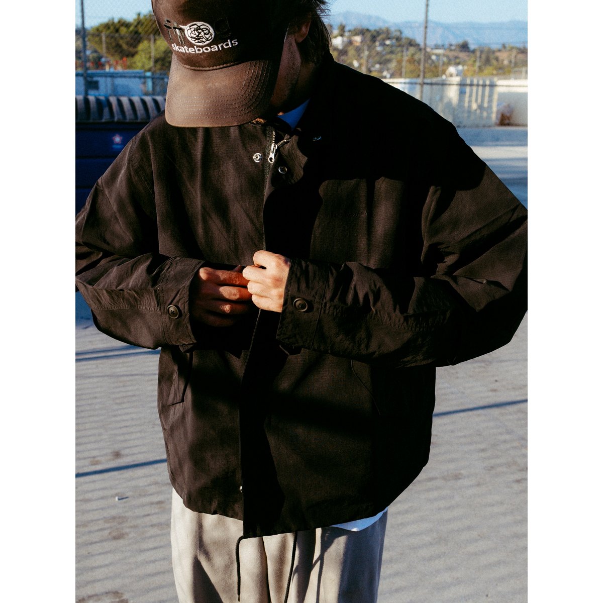 LAST RESORT AB / CROPPED PARKA / BLACK | Sophomore