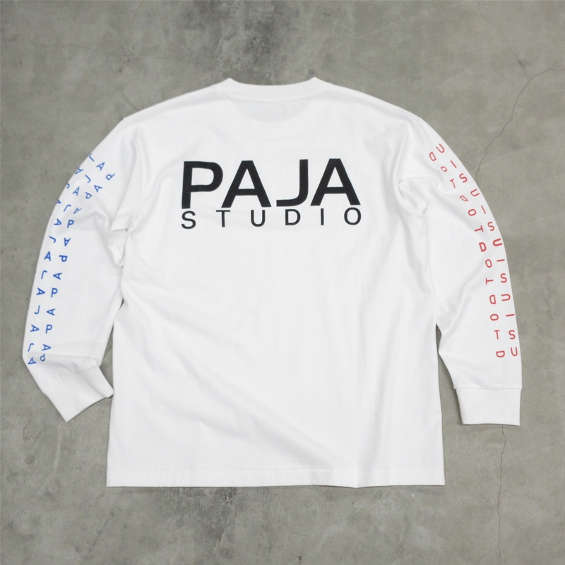 PAJA STUDIO / A LOGO L/S TEE / WHITE | Sophomore