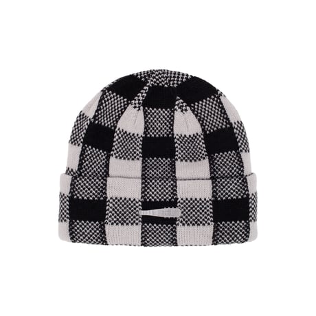 HOCKEY / HOCKEY PLAID BEANIE / GREY