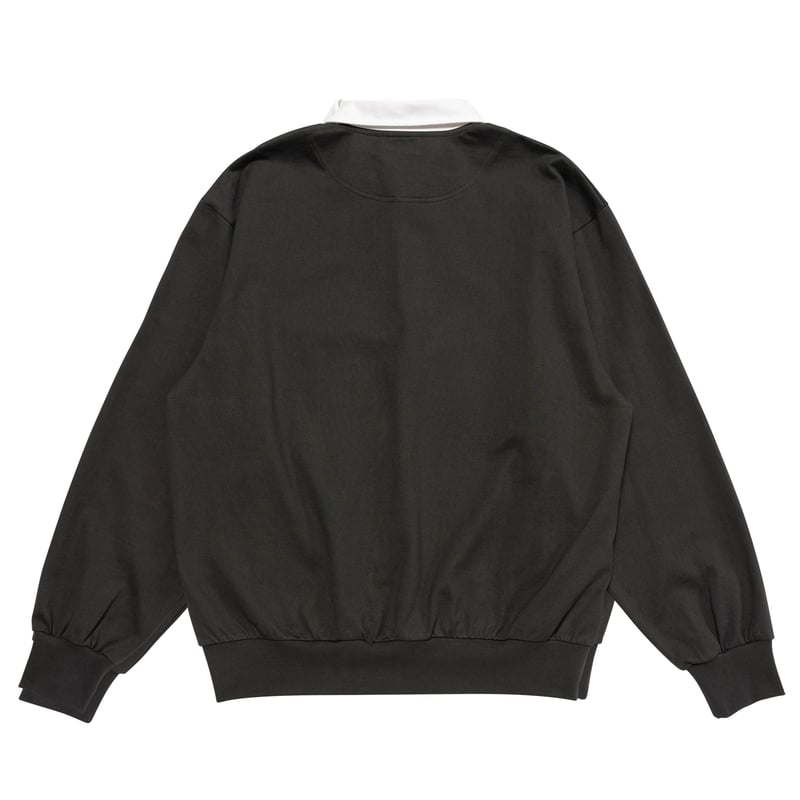 LQQK STUDIO / RUGBY SHIRT / BLACK | Sophomore
