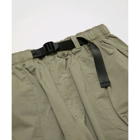 BAL / COTTON WEATHER WIDE MOUNTAIN PANT / KHAKI GRAY