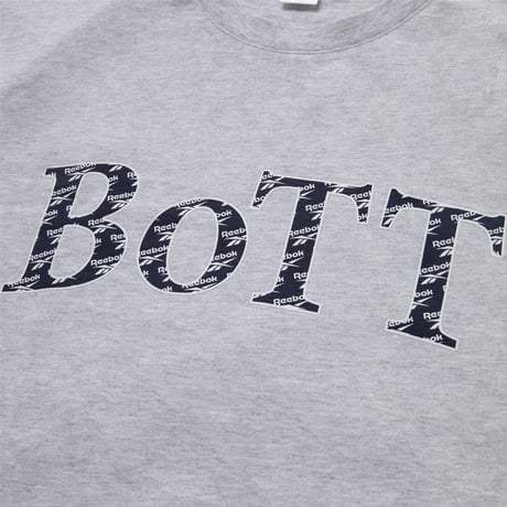 BoTT ｘ REEBOK / RBK BOTT S/S TEE / LIGHT GREY HEATHER