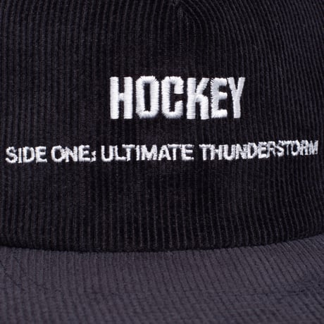HOCKEY / SIDE ONE HAT / BLACK
