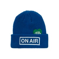 ON-AIR / ON AIR BASIC LOGO CUFF BEANIE / ROYAL
