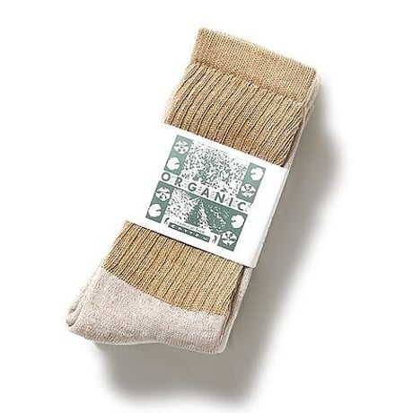 ORGANIC THREADS / 3 PACK ORGANIC REGULAR CREW SOCKS / MIX TYPE