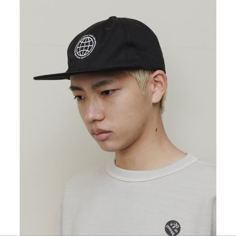 BAL / WORLD COTTON 6-PANEL HAT / BLACK