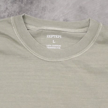 ZEPTEPI & Co. / LS TEE / 23 / REF. / KHAKI