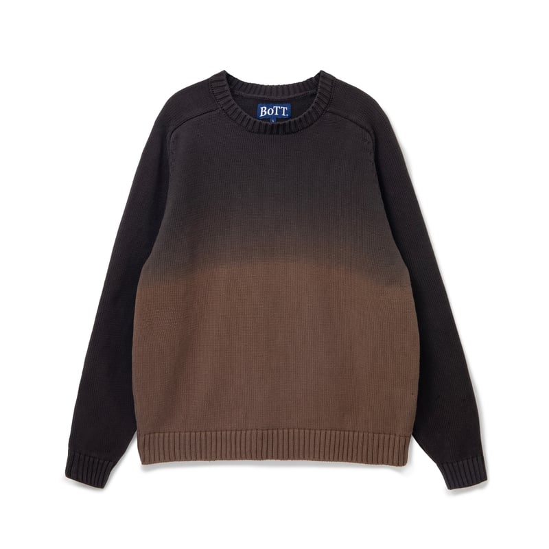 BoTT / DYED RAGLAN KNIT / BLACK | Sophomore BoTT / DYED RAGLAN KNIT / BLACK | Sophomore