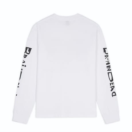 BRAIN DEAD / CONSCIOUS CONTROL LONG SLEEVE / WHITE