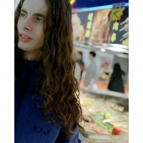 POLAR SKATE CO. / SOFT PUFFER JACKET / THISTLE BLUE