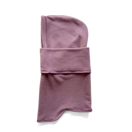 COMFORTABLE REASON / FLEECE BALACLAVA / GREEN