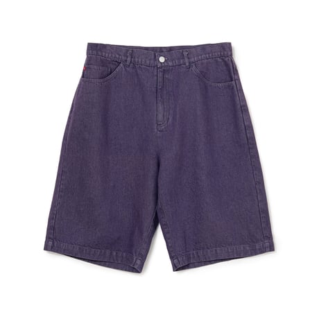 SOL soonerorlater / GURUGURU DENIM SHORTS / PURPLE