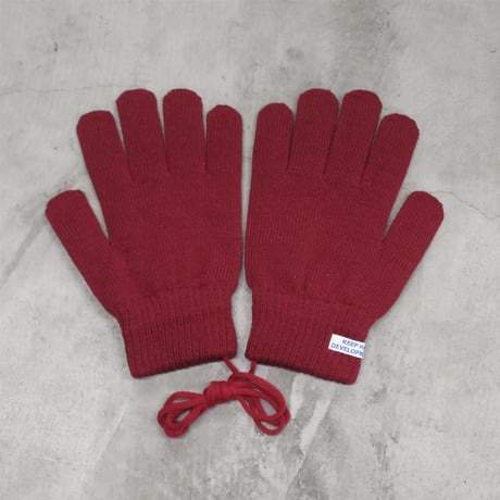 NOROLL / USUALLY GLOVE / DARK RED