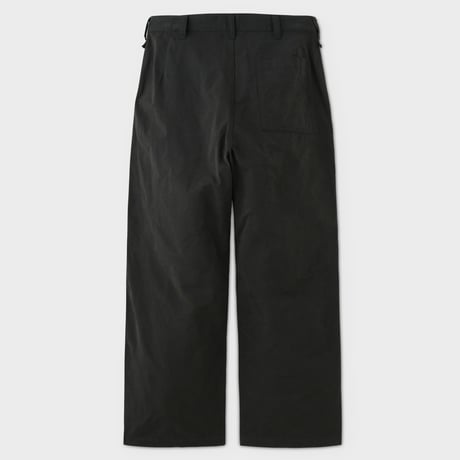 PHIGVEL MAKERS & Co. / WAXED CLOTH FATIGUE TROUSERS / GRAPHITE
