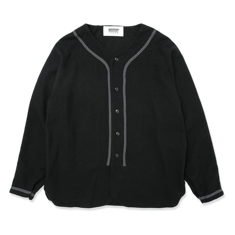 HOMBRE NINO / BASEBALL SHIRT / BLACK