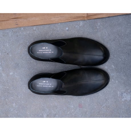 PHIGVEL MAKERS & Co. x LADY WHITE CO. / SPLIT SEAM SHOE / CHARCOAL