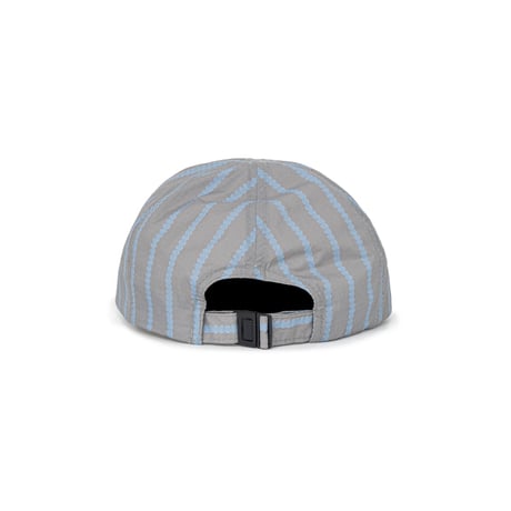 SOL soonerorlater / STRIPE NYLON SOFT CAP / GRAY